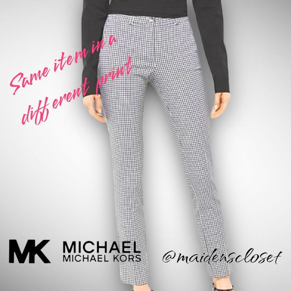 Michael Kors Super Skinny Pull On High Rise Dress Pant